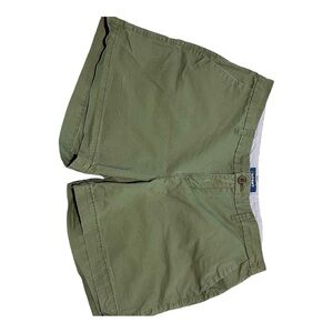 Women’s green cotton shorts size L